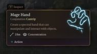 Mage Hand helps locate traps in suspicious areas of the game (Image via Larian Studios)